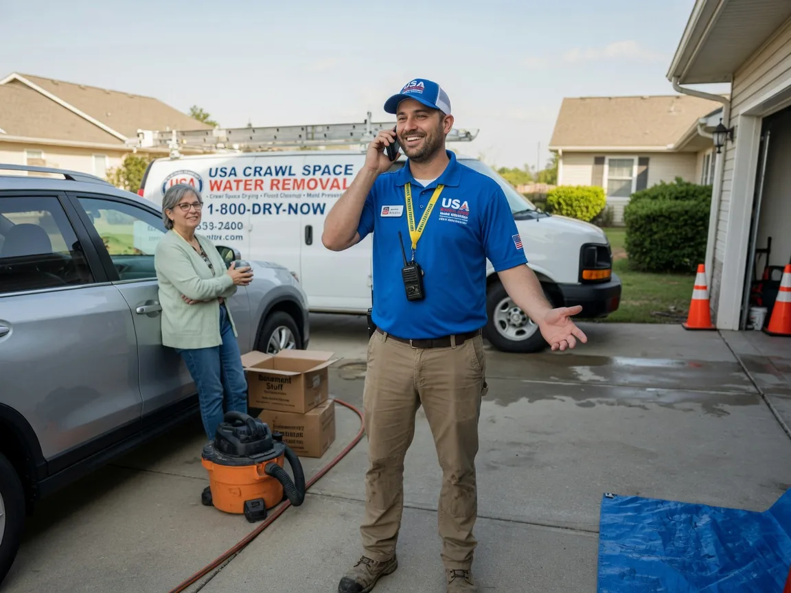 Crawl Space Water Removal Gaffney, SC FAQs